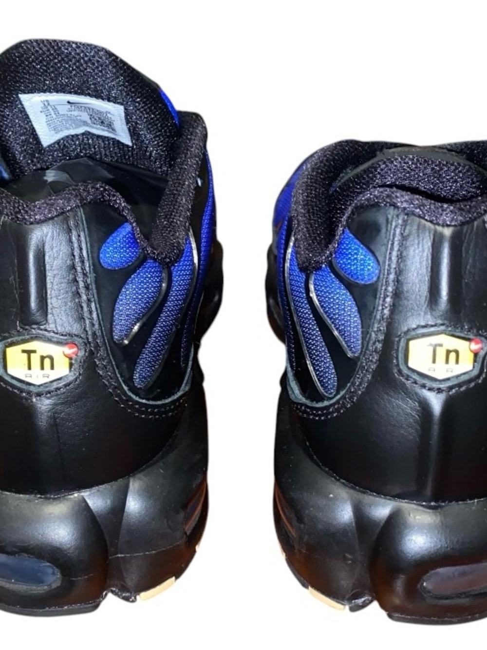 Nike Air Max Plus TN Hyper Blue Black Mens Athletic Shoes Size 12 FQ7331-001 - Picture 4 of 9